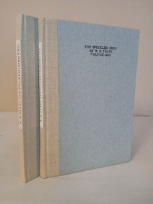 The Speckled Bird by William Butler Yeats. Edited by William H. O Donnell (Limited Editions - 2 Vol Set) (CP126)