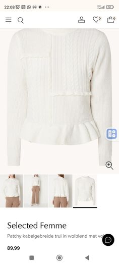 Cream Wool Jumper