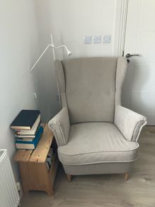 Ikea Strandmon plus reading light