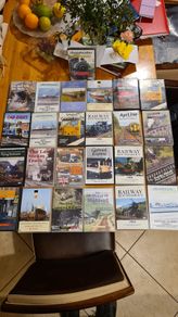 Railway - Themed Dvds Featuring Various Documentaries. Including Titles  Such As "the Last Logging Road" And The Manchester Shop Canal".