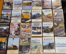 Railway - Themed Dvds Featuring Various Documentaries. Including Titles  Such As "the Last Logging Road" And The Manchester Shop Canal".