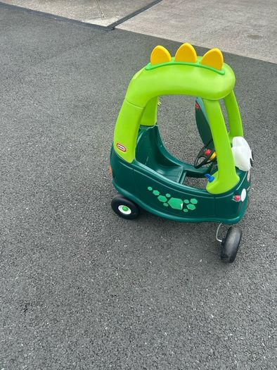 Little Tikes Cozy Coupe Car Go Green Dino Ride On