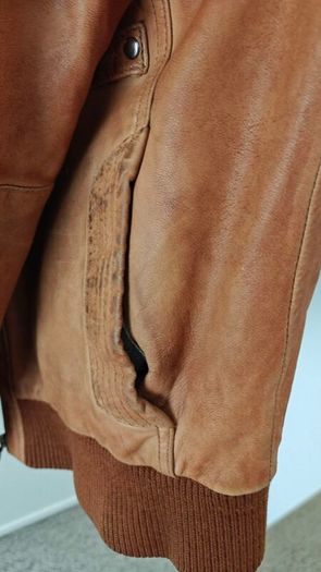 Classic Men's Aviatrix Tan Leather Jacket
