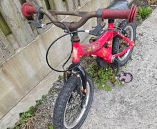 Free kids bike 14 inch wheel