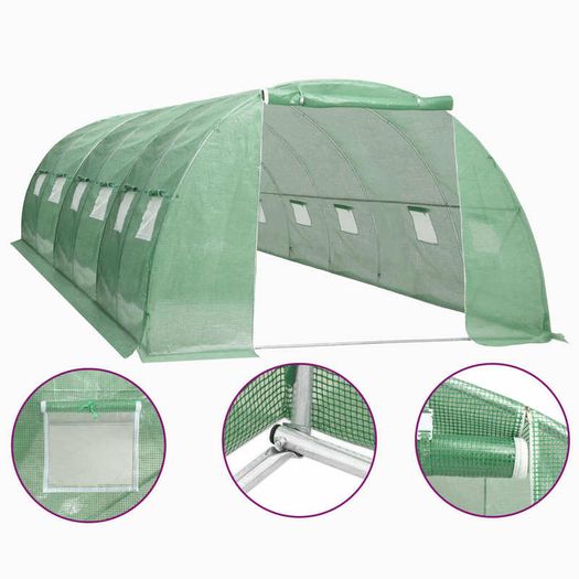 Greenhouse 24 m2 6x4x2 m