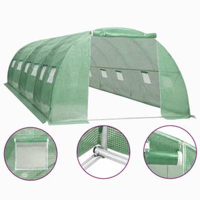 Greenhouse 24 m2 6x4x2 m