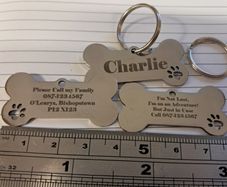 Personalised Dog Collar Tag Cat Tag