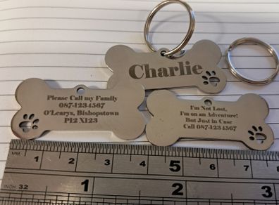 Personalised Dog Collar Tag Cat Tag