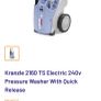Kranzle 2160 ya power washer Image 5