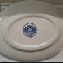 Staffordshire River Scene oval platter Image 3