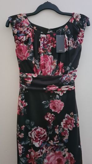 Mango Floral Dress Size L (nwt)