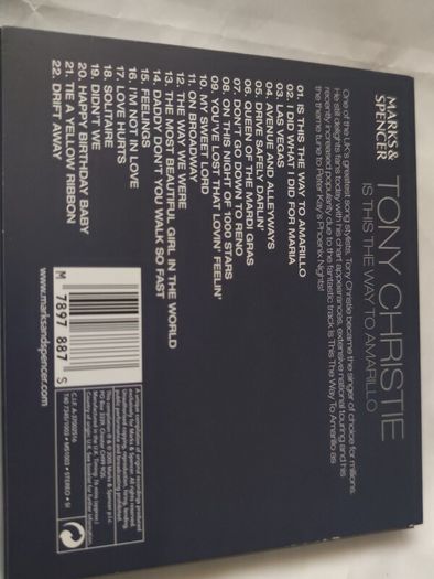 Tony Christie - Is This The Way To Amarillo Cd