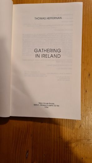 The Gathering In Ireland. Poems By Thomas Heffernan. Irish.