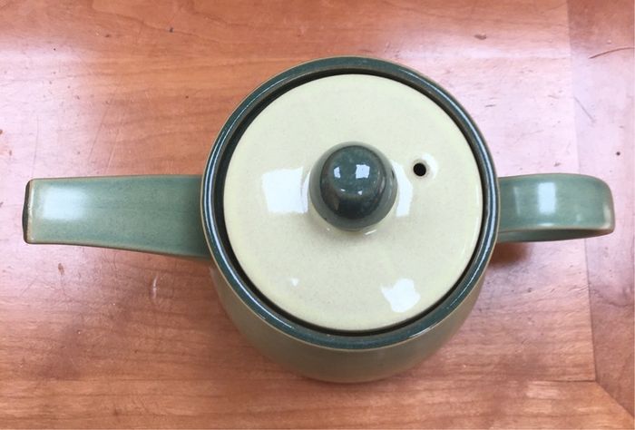 Denby Green Teapot, from the Calm range.