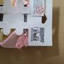 Pastel colors 3 piece set hair bow/clips Image 2
