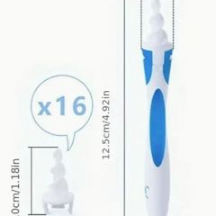 Soft Silicone Spiral Ear Cleaner Set, new.