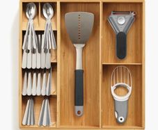 Joseph Joseph DrawerStore Bamboo Cutlery, Utensil & Gadget Organiser