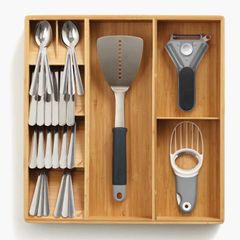 Joseph Joseph DrawerStore Bamboo Cutlery, Utensil & Gadget Organiser