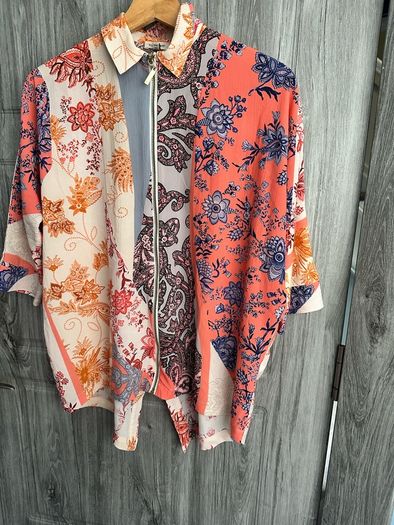 River Island Zip Up Blouse
