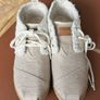 Brand New TOMS Bota Faux Shearling Lace-Up Booties Image 3