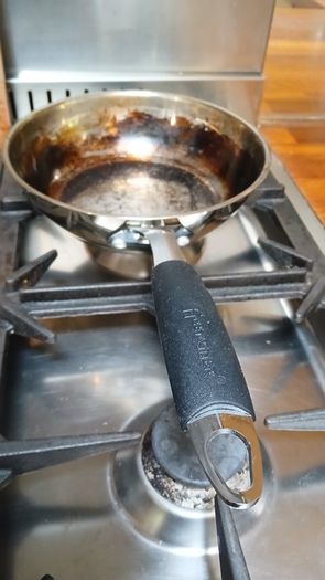 100% Stainless Steel professional Pan 20cm Bergner