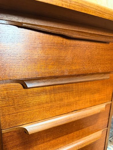 Mid - Century 1960s Danish Teak Desk