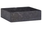 Sink Black 40x40x12 cm Marble