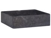 Sink Black 40x40x12 cm Marble