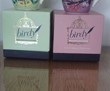 Birdy Tipperary Crystal China  mugs