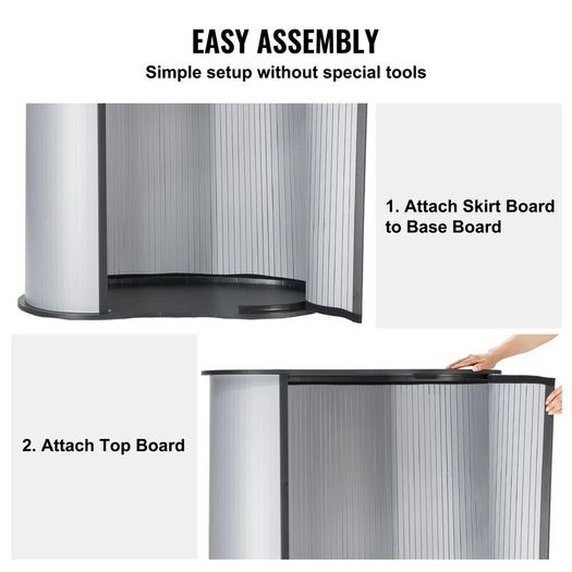 Portable Tradeshow Podium Table with Carrying Bag