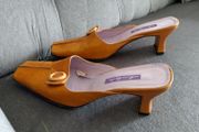 Spanish leather slip-on shoes