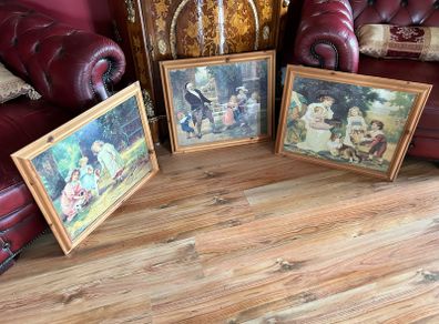Three vintage pictures