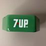 Rare Vintage Wade England 7 Up Ashtray Hexagon - Seven Up Memorabilia Porcelain Image 5