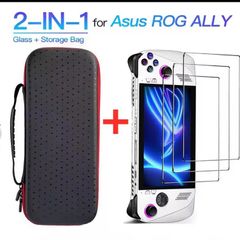 Hard Case + 3 Screen Protectors - Asus Rog Ally