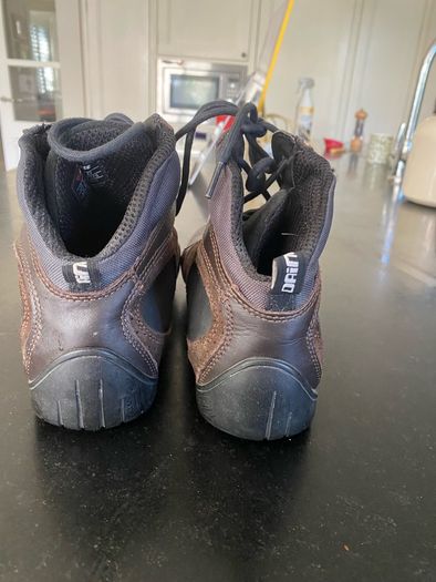 Dainese over ankle motorbike shoes