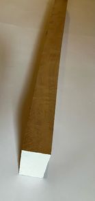18 years stocked hard maple wood log for guitar bolt-on neck