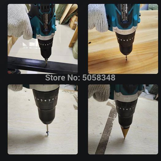 18V 13mm cordless impact drill 18V 13mm brushless impact drill 18V impact drill 18V screwdriver drill with two batteries