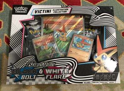 Pokemon Black Bolt & White Flare: Unova Victini Illustration Collection