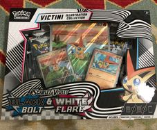 Pokemon victini black bolt and white flare illustration collection sealed