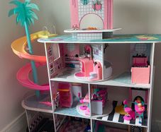 LOL Doll house with furniture.(Collection of dolls also available for additional cost)