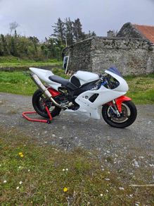 motorcycle  for breaking