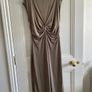 The Edit taupe dress with a knotted front detail Medium - suit size 10 or 12 Image 2