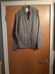 Centered Mens Zip Up Hoodie. S.L  B.N.W.T
