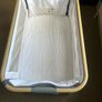 Tutti Bambini CoZee Lite Bedside Crib in Charcoal and Oak effect. Image 8