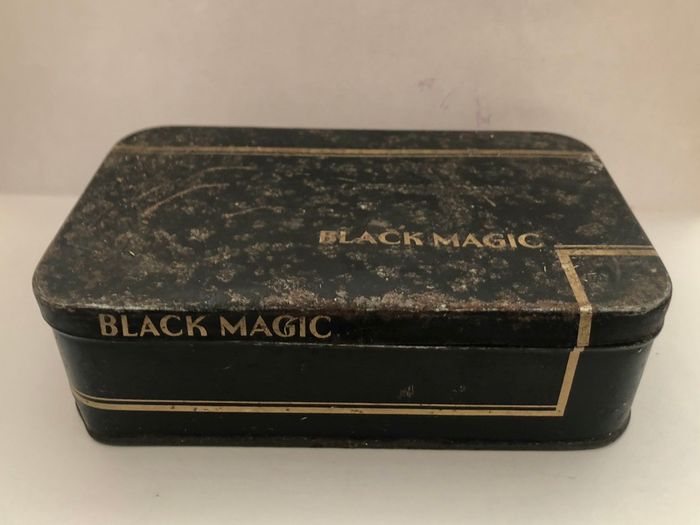 Vintage Black Magic Rowntree Chocolate Tin