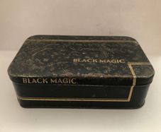 Vintage Black Magic Rowntree Chocolate Tin