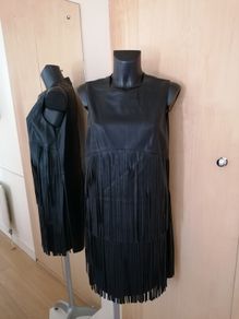 Women's Savida Faux Leather Dress NWT SIZE 14
