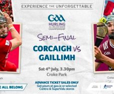 Cork v Galway Hill Tickets x2