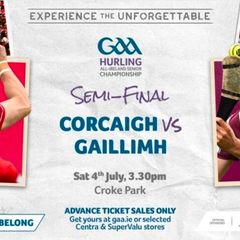 Cork v Galway Hill Tickets x2