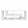 TV Cabinet Double L-Shaped White Image 5